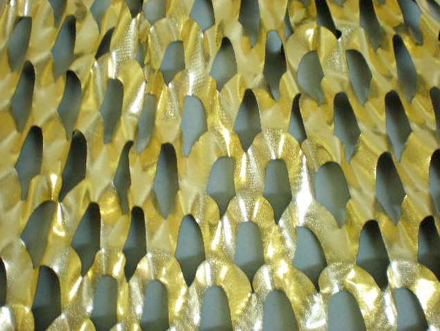 1.Gold Large Laser Cut Foil